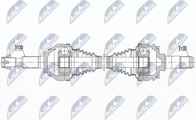 Drive Shaft NPW-TY-182