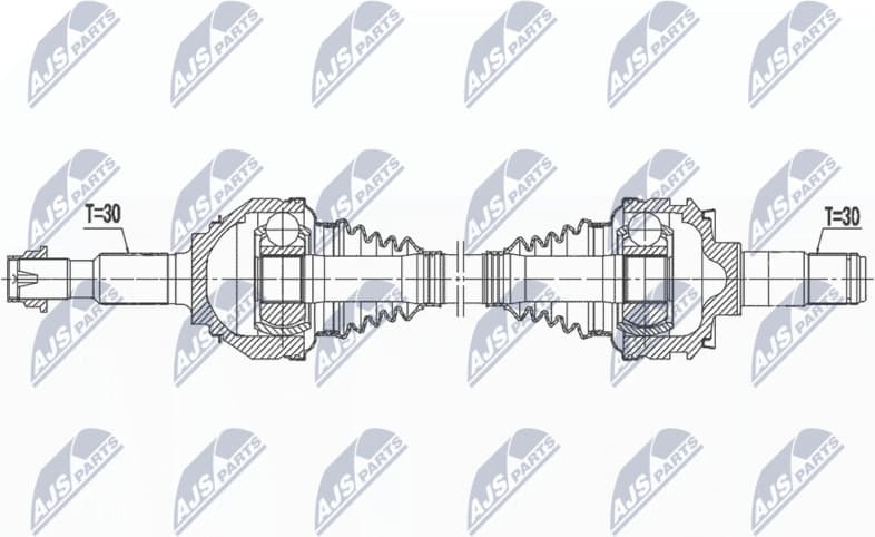 Drive Shaft NPW-TY-183