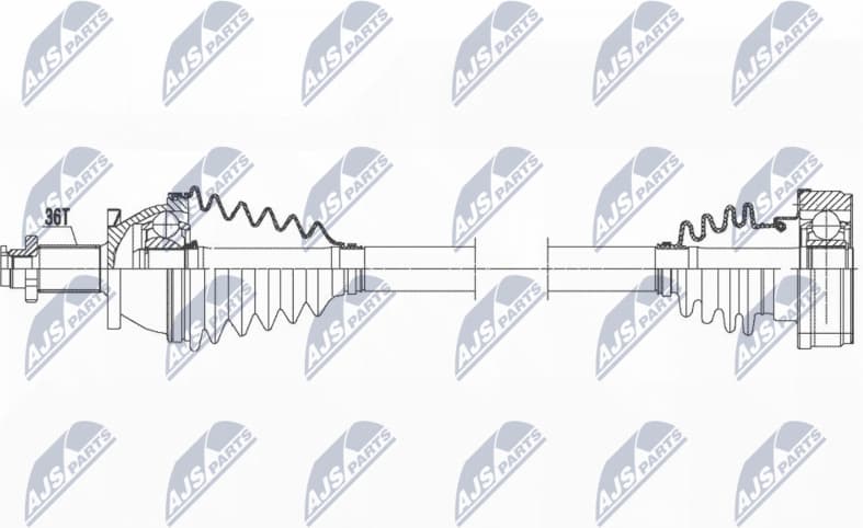 Drive Shaft NPW-VW-105
