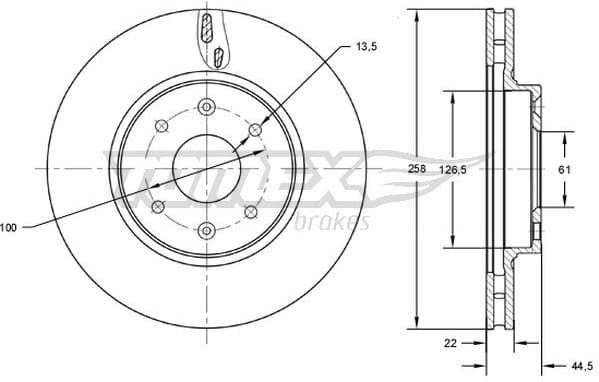 Brake Disc TX72-60