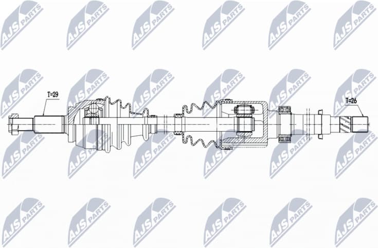 Drive Shaft NPW-RE-198 - image 2
