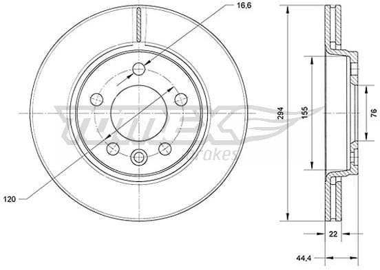 Brake Disc TX71-07