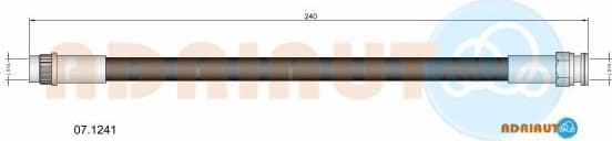 Brake hose rear 07.1241