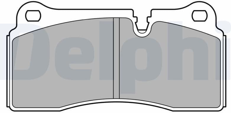 Brake Pad Set, disc brake LP3595