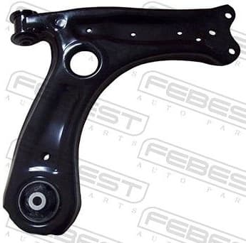 Control/Trailing Arm, wheel suspension 2624-ROOMRH