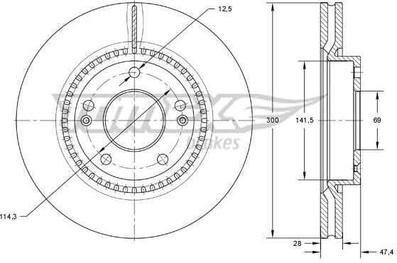 Brake Disc TX73-31