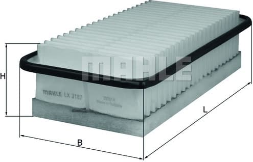 Filter air LX3187