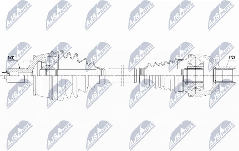 Drive Shaft NPW-ME-114