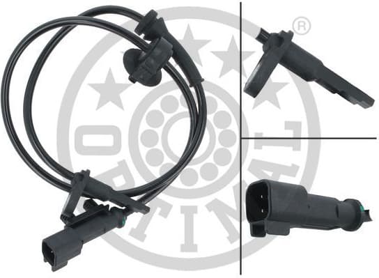 Sensor, wheel speed 06-S726