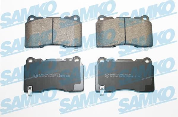 Brake Pad Set, disc brake 5SP2173
