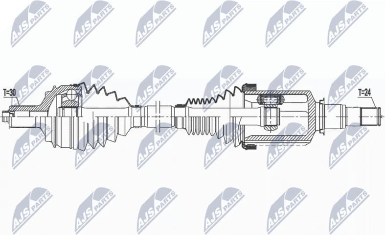 Drive Shaft NPW-ME-154