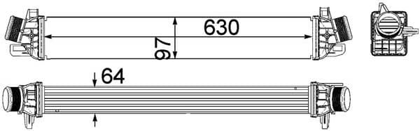 Charge Air Cooler BEHR *** PREMIUM LINE *** CI 259 000P - image 2