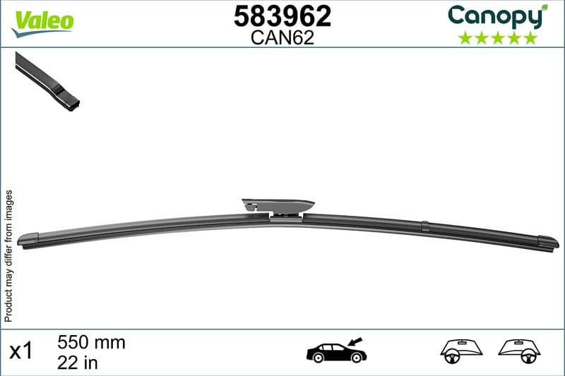 Wiper Blade CANOPY 583962