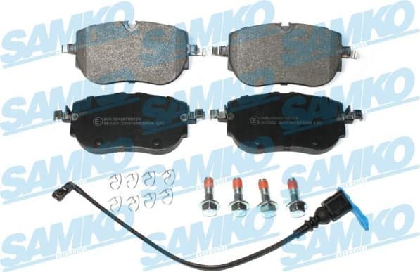 Brake Pad Set, disc brake 5SP2260A