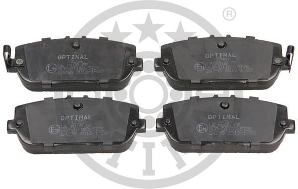 Brake Pad Set, disc brake BP-12526