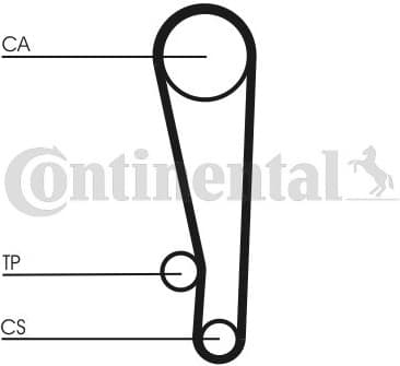 Timing Belt CT1013 - image 2