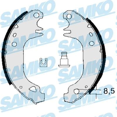 Brake Shoe Set 83110