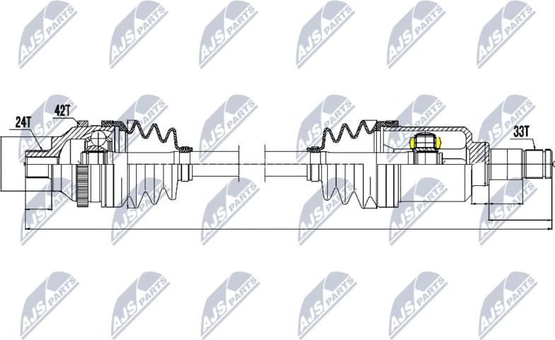 Drive Shaft NPW-ME-031
