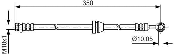 Brake Hose 1 987 481 388