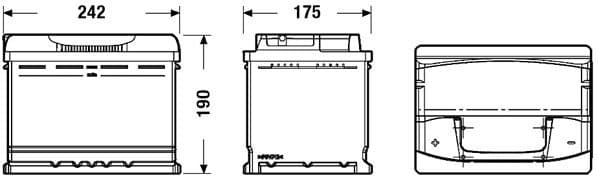 Starter Battery PREMIUM *** EA601 - image 2
