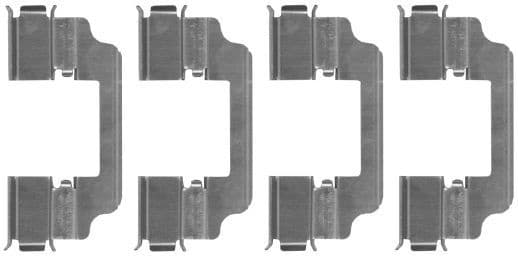 Accessory Kit, disc brake pad 82559900