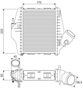 Charge Air Cooler 818543