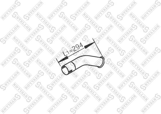 Exhaust Pipe 82-03724-SX