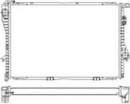 Radiator, engine cooling EASY FIT 55323