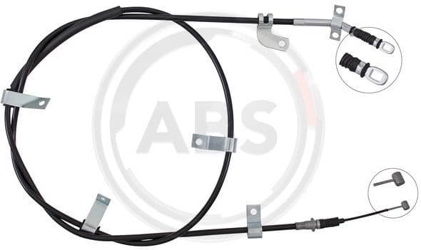 Cable Pull, parking brake K16054