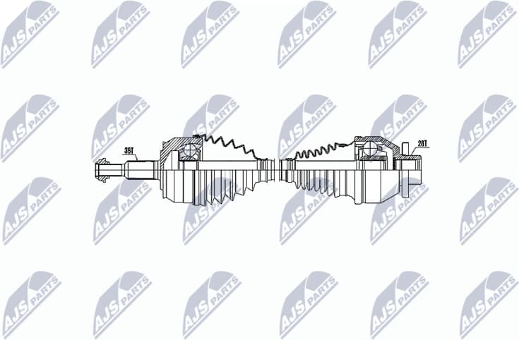 Drive Shaft NPW-VW-046