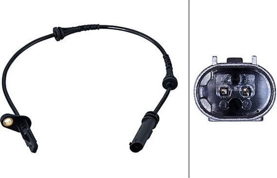 Sensor, wheel speed 6PU 358 216-111