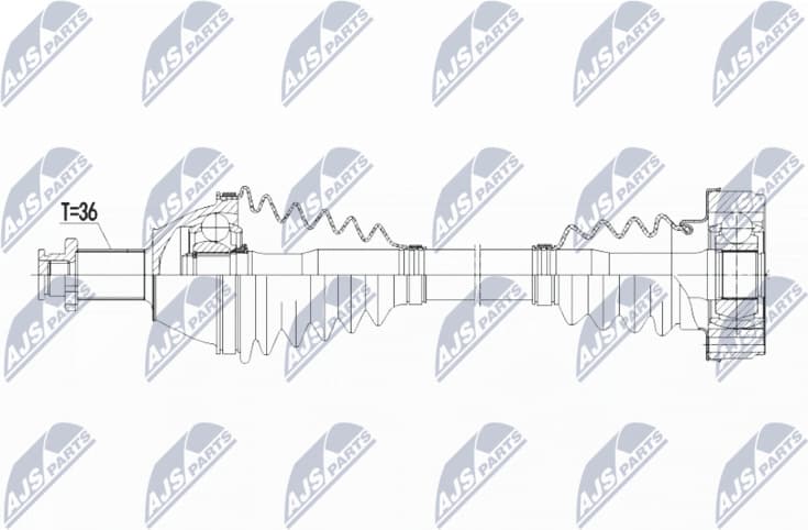 Drive Shaft NPW-VW-069
