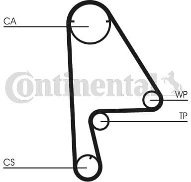 Timing Belt CT863 - image 2