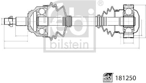 Drive Shaft 181250 - image 4
