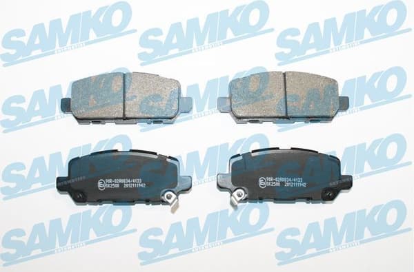 Brake Pad Set, disc brake 5SP1942