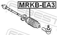 Bellow, steering MRKB-EA3 - image 2