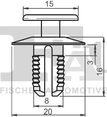 Clip, trim/protection strip 10-20002.10 - image 2