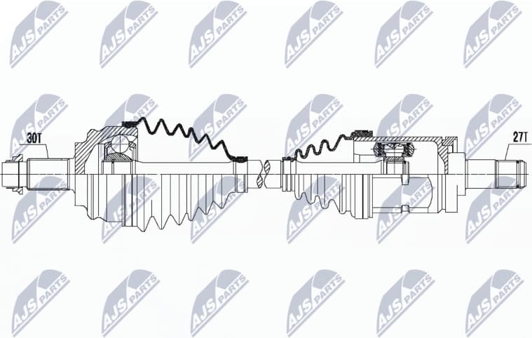 Drive Shaft NPW-BM-115