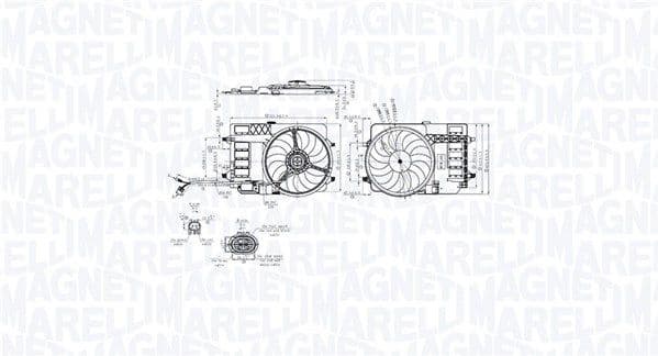 Fan, engine cooling 069422858010