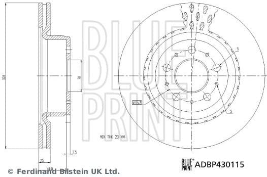 Brake Disc ADBP430115