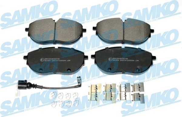 Brake Pad Set, disc brake 5SP2253AK