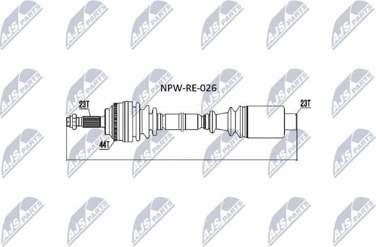 Drive Shaft NPW-RE-026