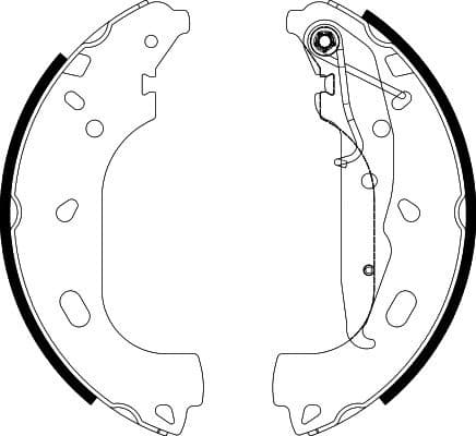 Brake Shoe Set 91060101