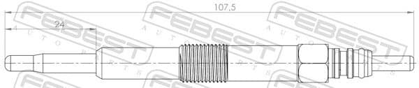 Glow Plug 29642-001 - image 2