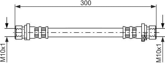 Brake Hose 1 987 476 583