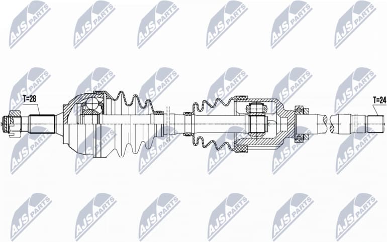 Drive Shaft NPW-PE-045