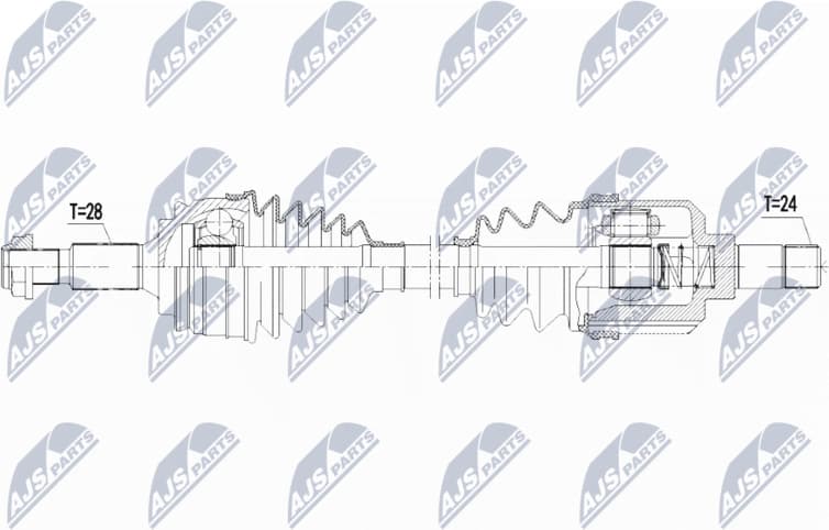 Drive Shaft NPW-PE-021