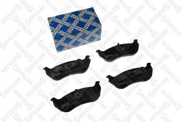 Brake Pad Set, disc brake 639 075B-SX