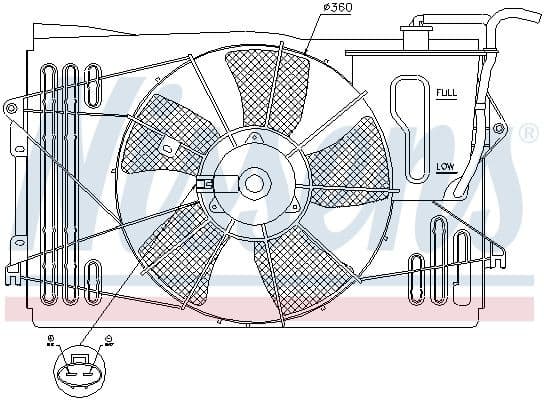 Fan, engine cooling 85232 - image 6