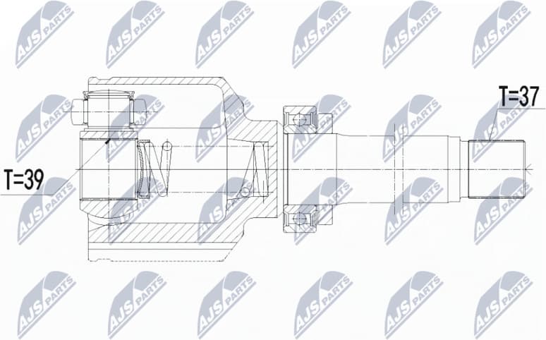 Joint Kit, drive shaft NPW-CT-128